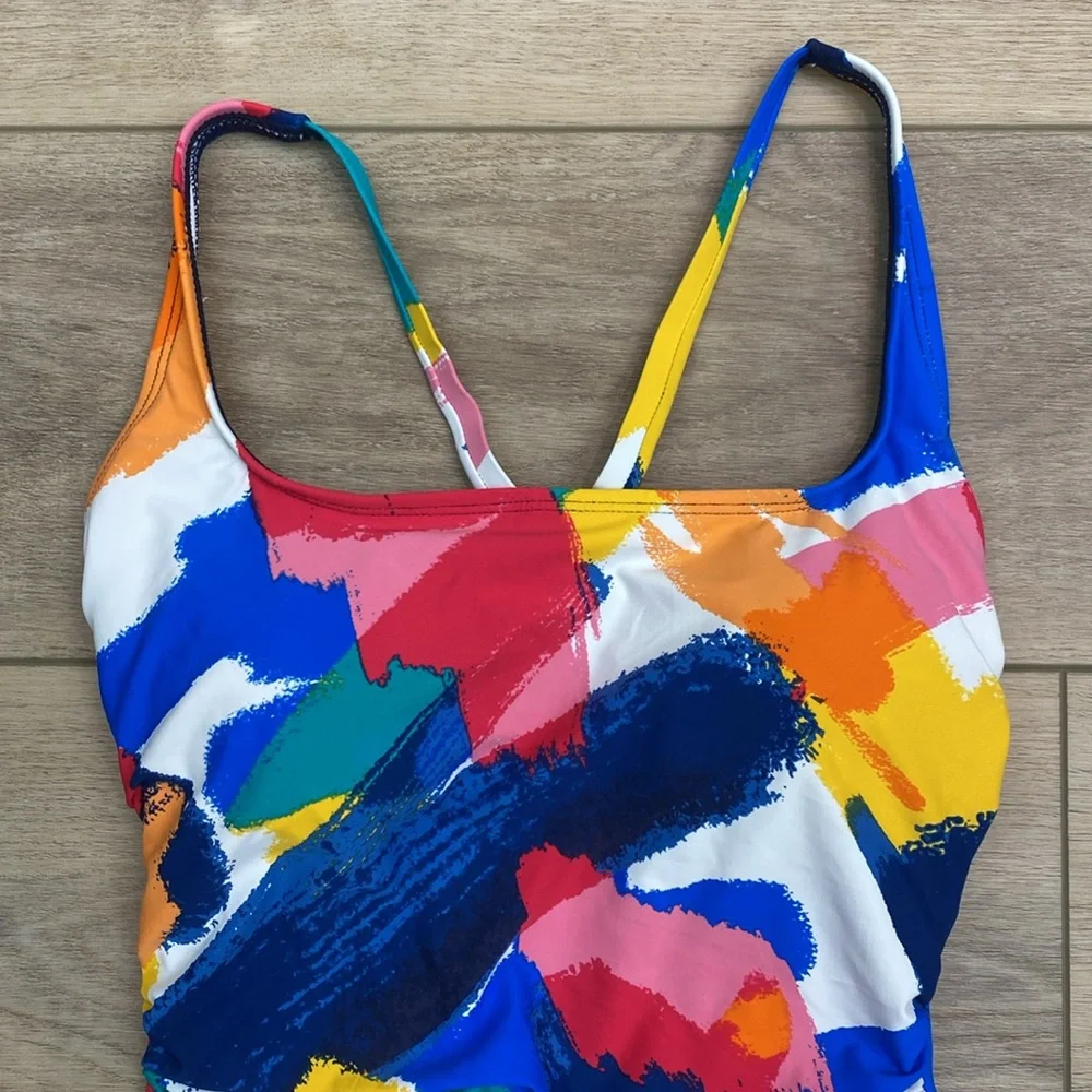 Nautica‎ Ruched One Piece Swimsuit